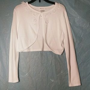 Bonnie Jean kids Designer Pearls Cardigan